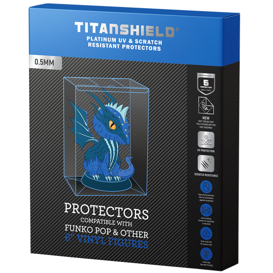 6-Inch Platinum 0.5MM UV & Scratch Resistance POP! Protectors