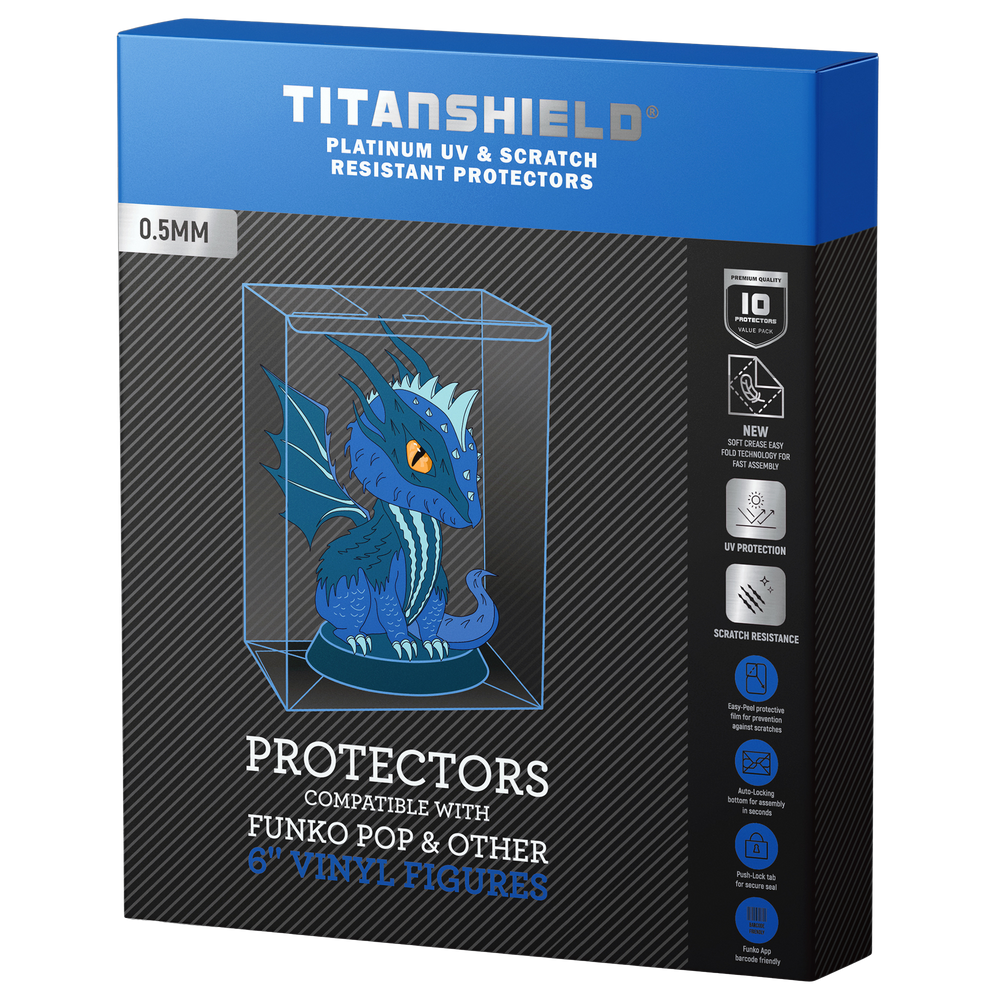 6-Inch Platinum 0.5MM UV & Scratch Resistance POP! Protectors