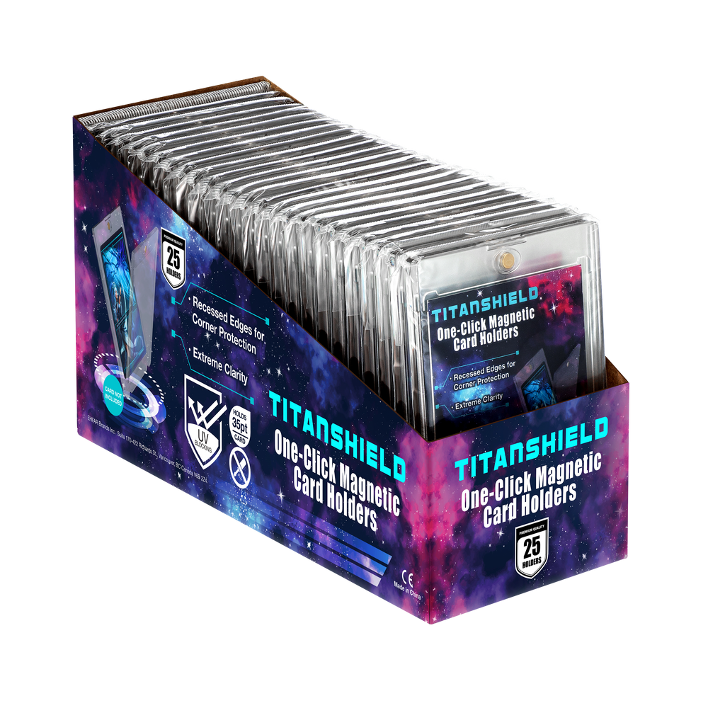 35PT One-Click Magnetic Trading Card Holders