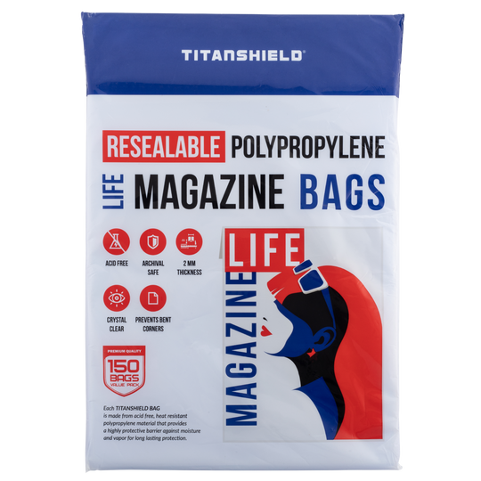 Resealable LIFE Magazine Bags