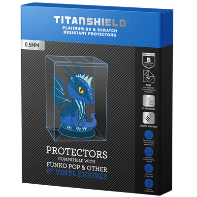 6-Inch Platinum 0.5MM UV & Scratch Resistance POP! Protectors