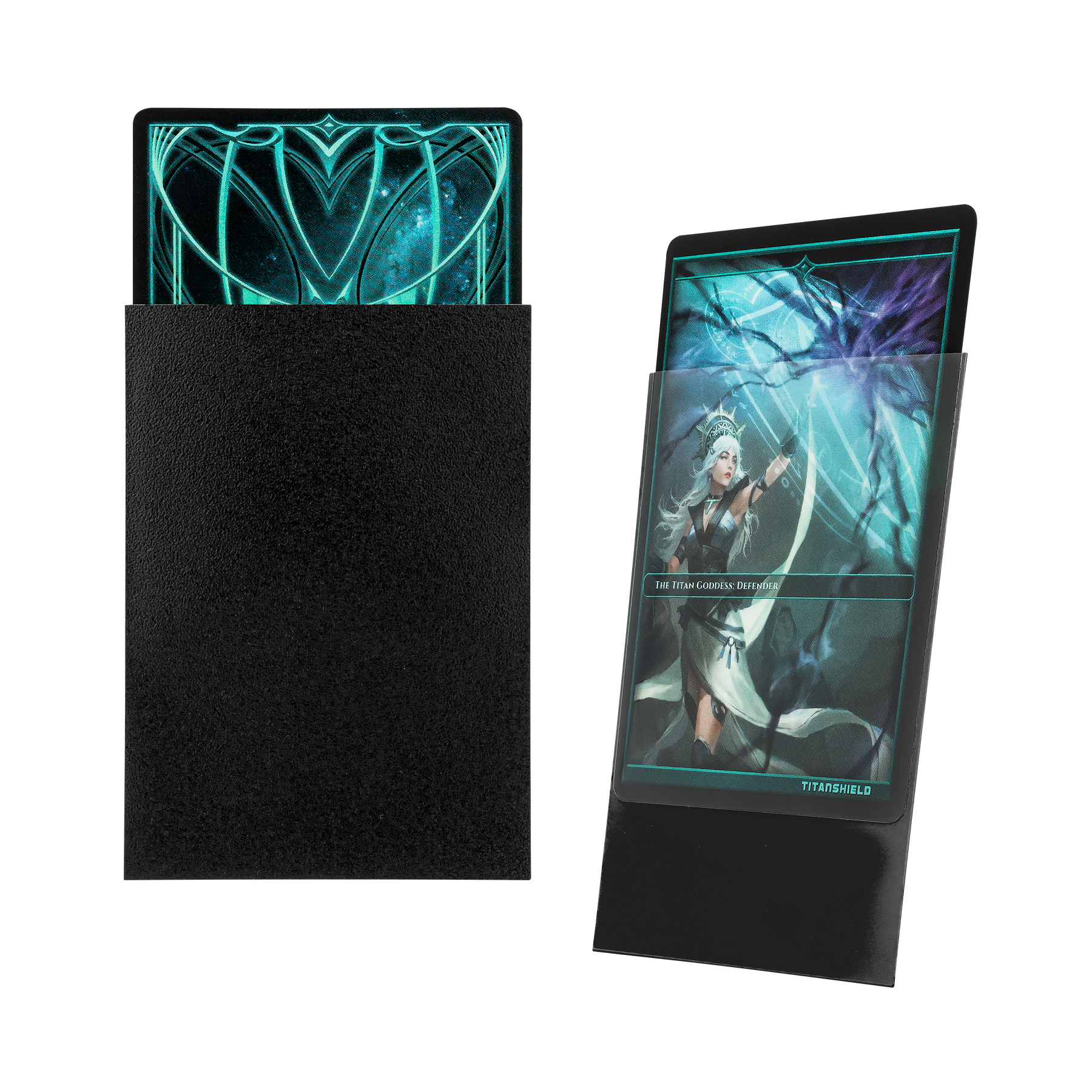 Black Card Sleeves | Standard Size Card Sleeves TitanShield Black Card Sleeves | Standard Size Card Sleeves TitanShield