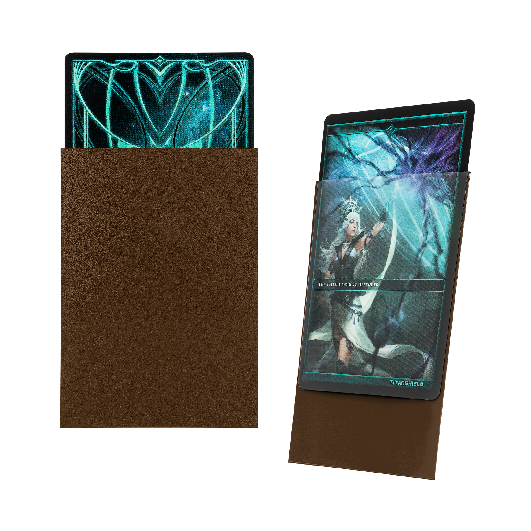 Earth Brown Card Sleeves | Standard Size TitanShield Earth Brown Card Sleeves | Standard Size TitanShield