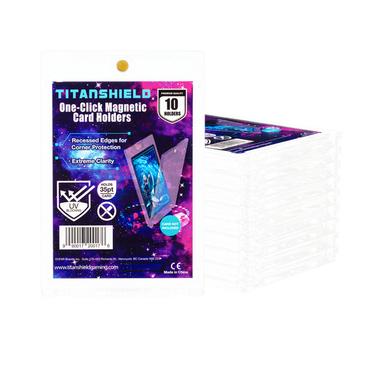 35PT One-Click Magnetic Trading Card Holders