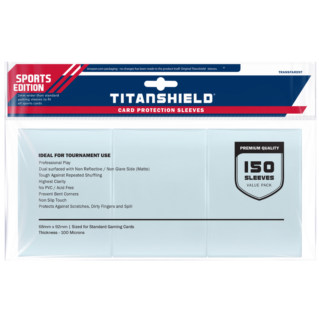 sports card sleeve Premium Sports Trading Cards Sleeves – TitanShield®