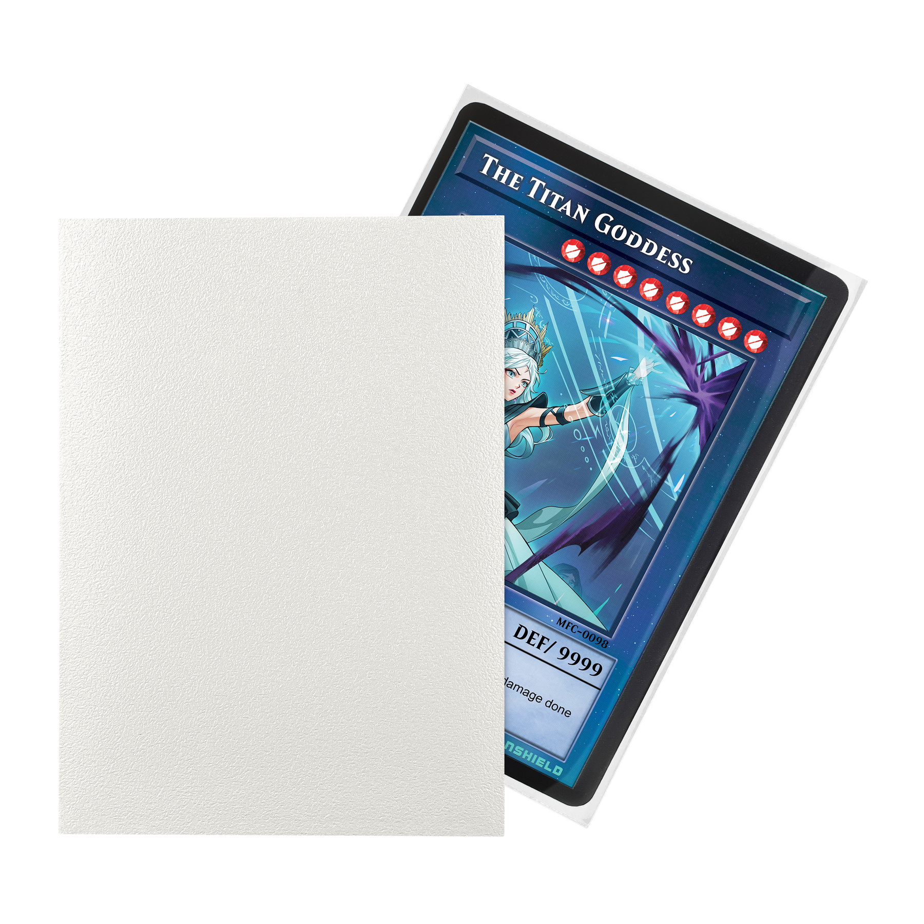 yugioh card sleeves white Amazon.com: 100 Count White Card Sleeves for Trading Cards, Perfect Fit Shiny MTG Card Sleeves, Holographic Card Sleeve Fit for Magic, Photocard, TCG, Baseball/Sports Cards, Yugioh Card, Game Card 66 * 91