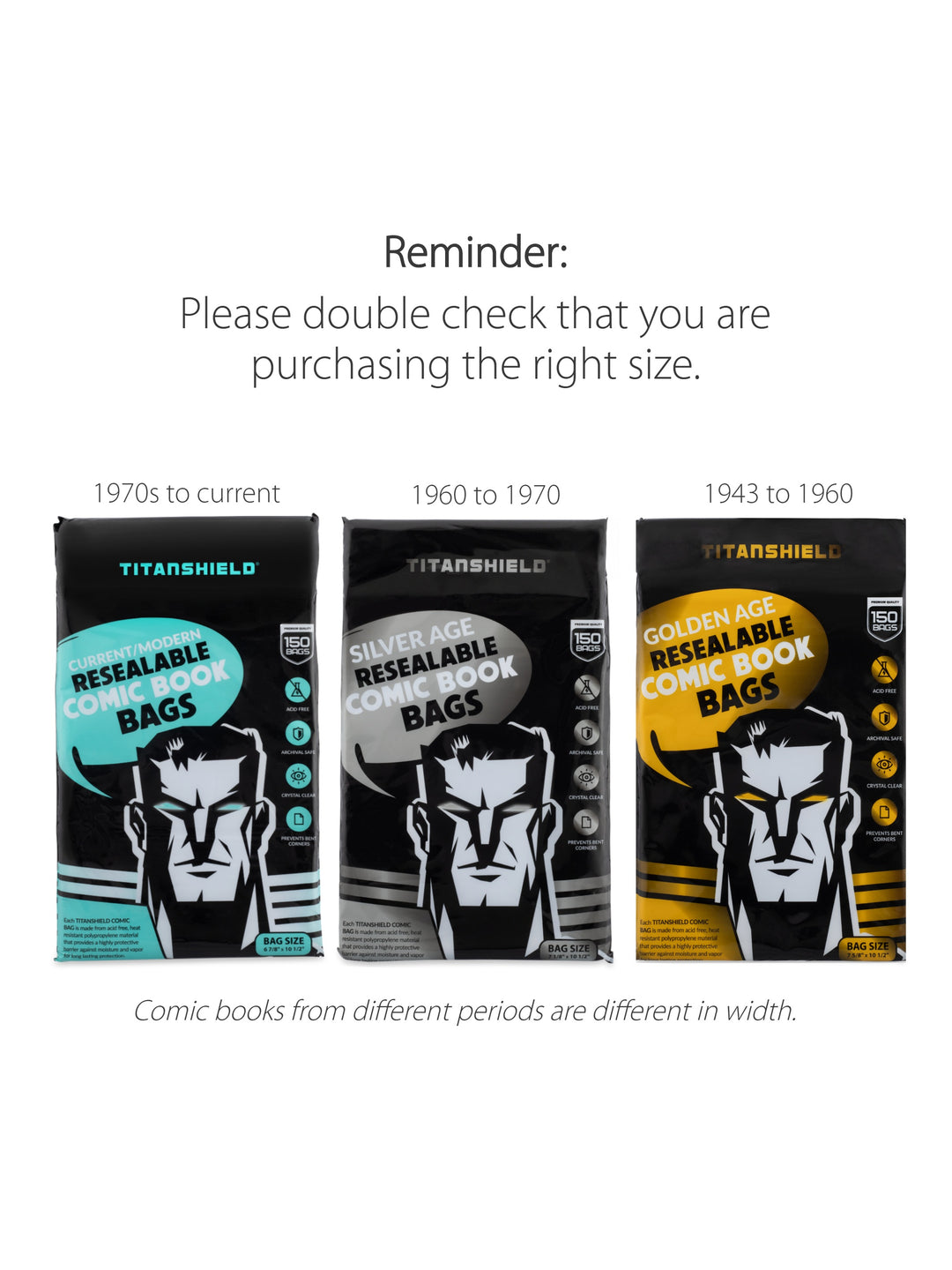 Current Age Comic Bags