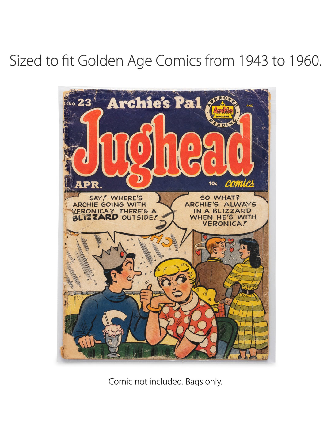 Golden Age Comic Bags