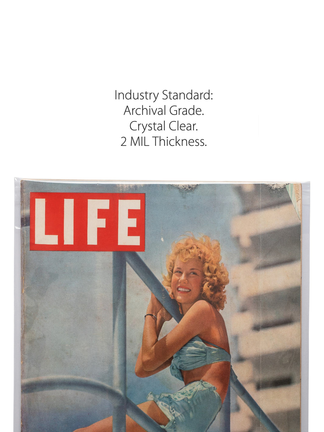 Resealable LIFE Magazine Bags