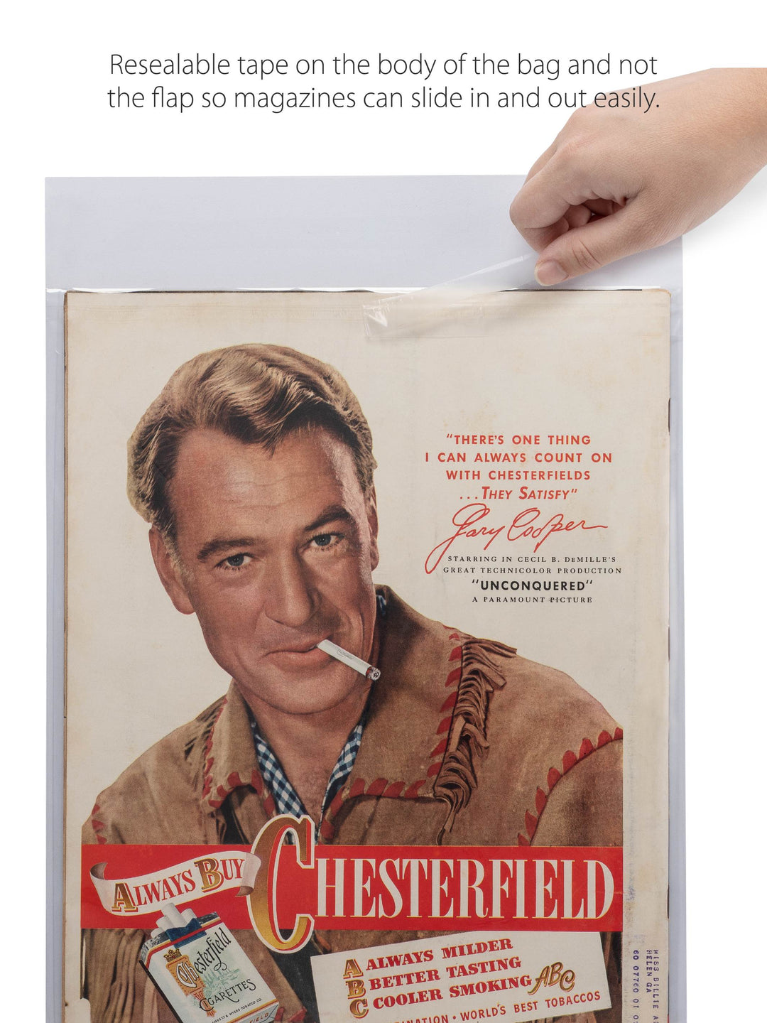 Resealable LIFE Magazine Bags