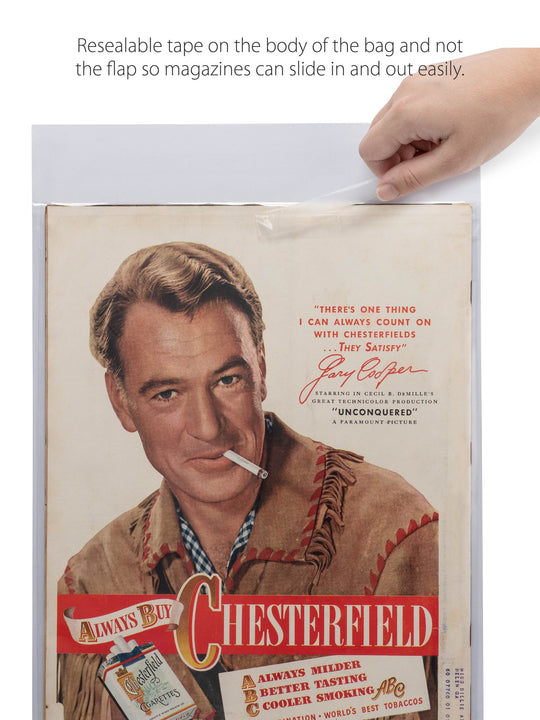 Resealable LIFE Magazine Bags