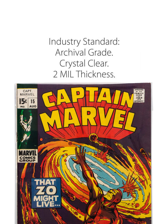 Silver Age Comic Bags
