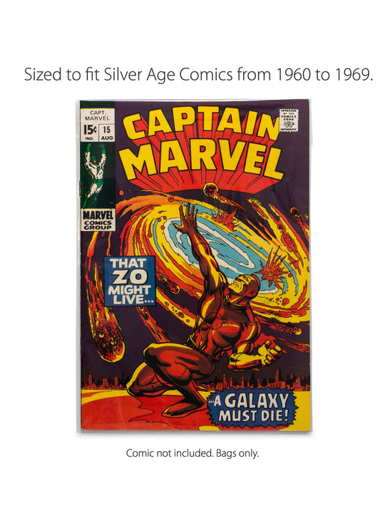 Silver Age Comic Bags